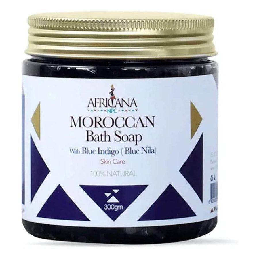 Africana Moroccan Bath Soap Blue Nila, 300g