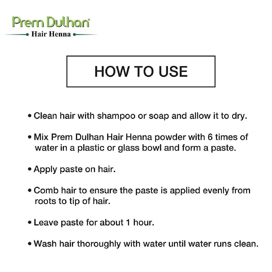 Prem Dulhan Henna - Natural Brown