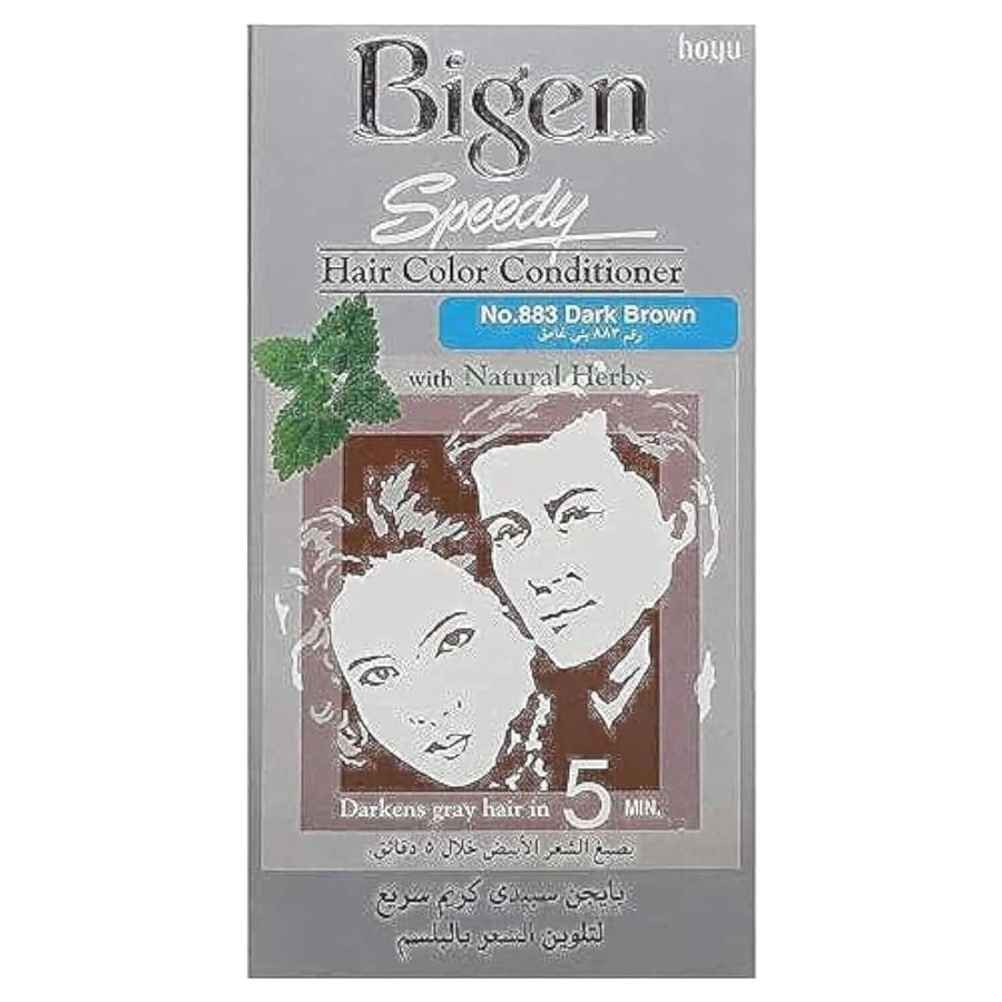 Bigen Hair Dye speedy, Dark Brown, no. 883, 40 Gm