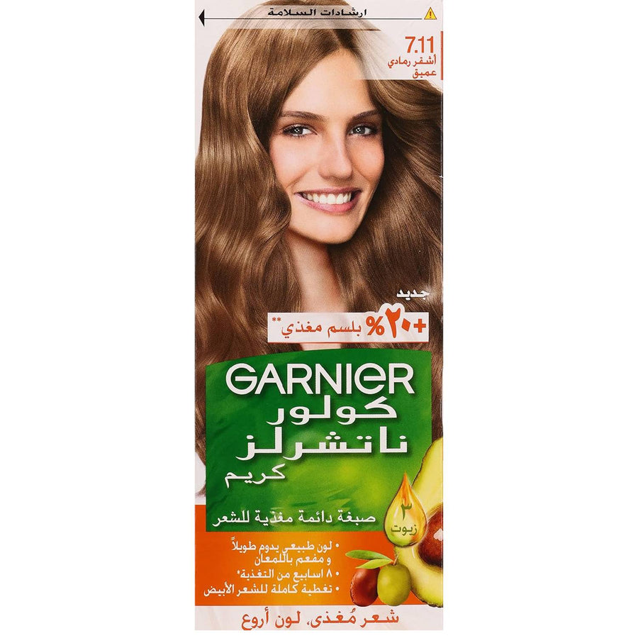 Garnier Color Naturals Permanent Crème Hair Color - 7.11 Deep Ashy Blonde