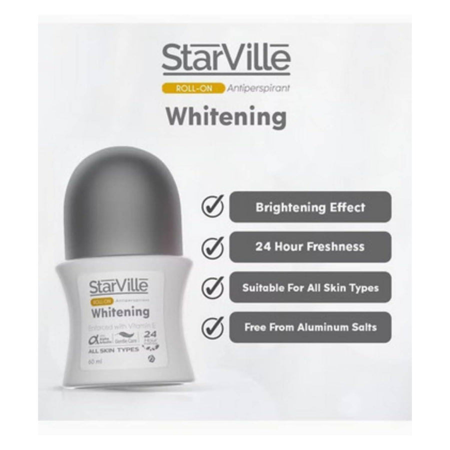 Star Ville Lightening Roll-On & Antiperspirant for Women 60 milliliters