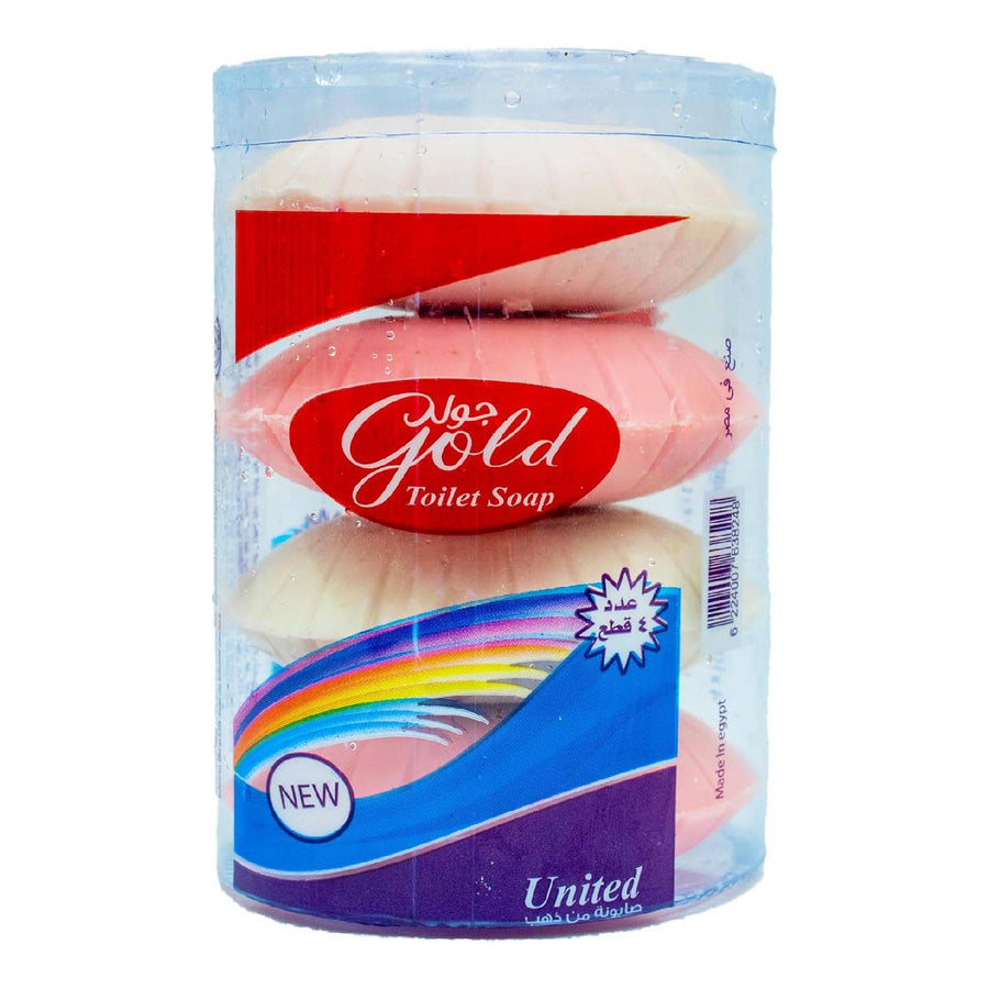 Gold United Fruits Soap 105 g, 4-Pack