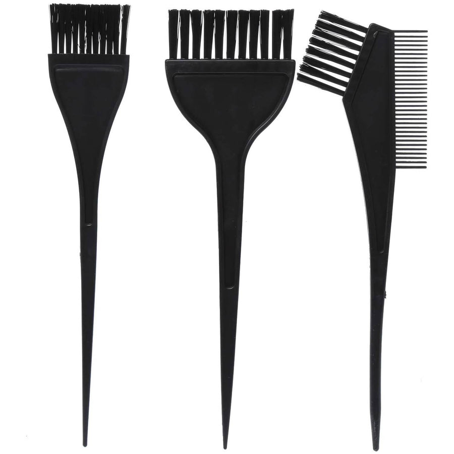 4 Pieces Hair Dye Brush Kit, Black - PF-040