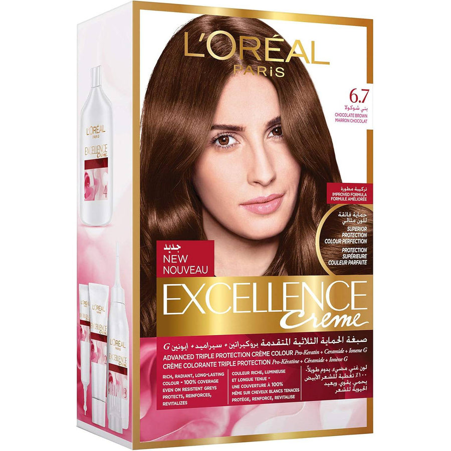 L’Oréal Paris Excellence Creme 6.7 Marron chocolat Haircolor