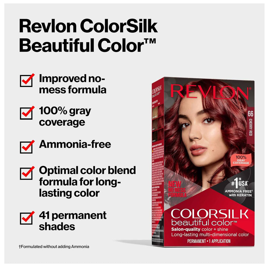 Revlon Colorsilk Ammonia Free Permanent Haircolor Light Brown Cslk 51