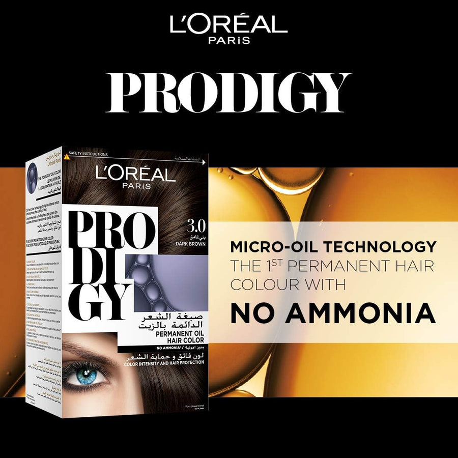 L’Oréal Paris L'Oréal Paris Prodigy, 3.0 Dark Brown pack may vary