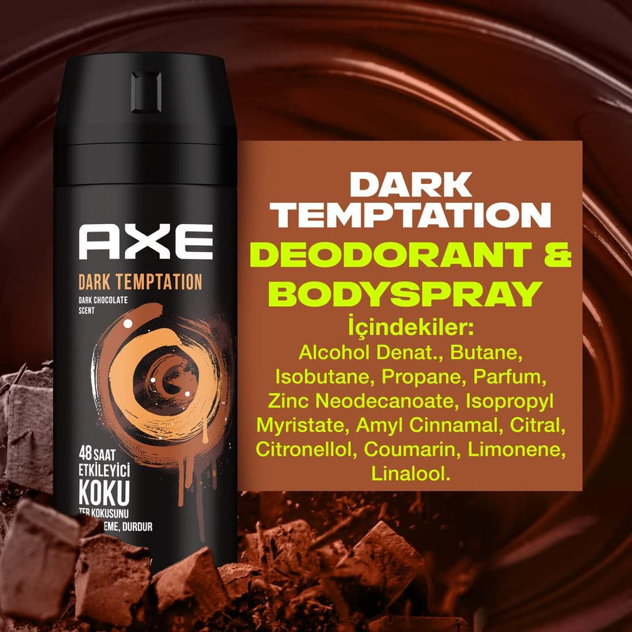 Axe Body Spray for Men Dark Temptation 150ML