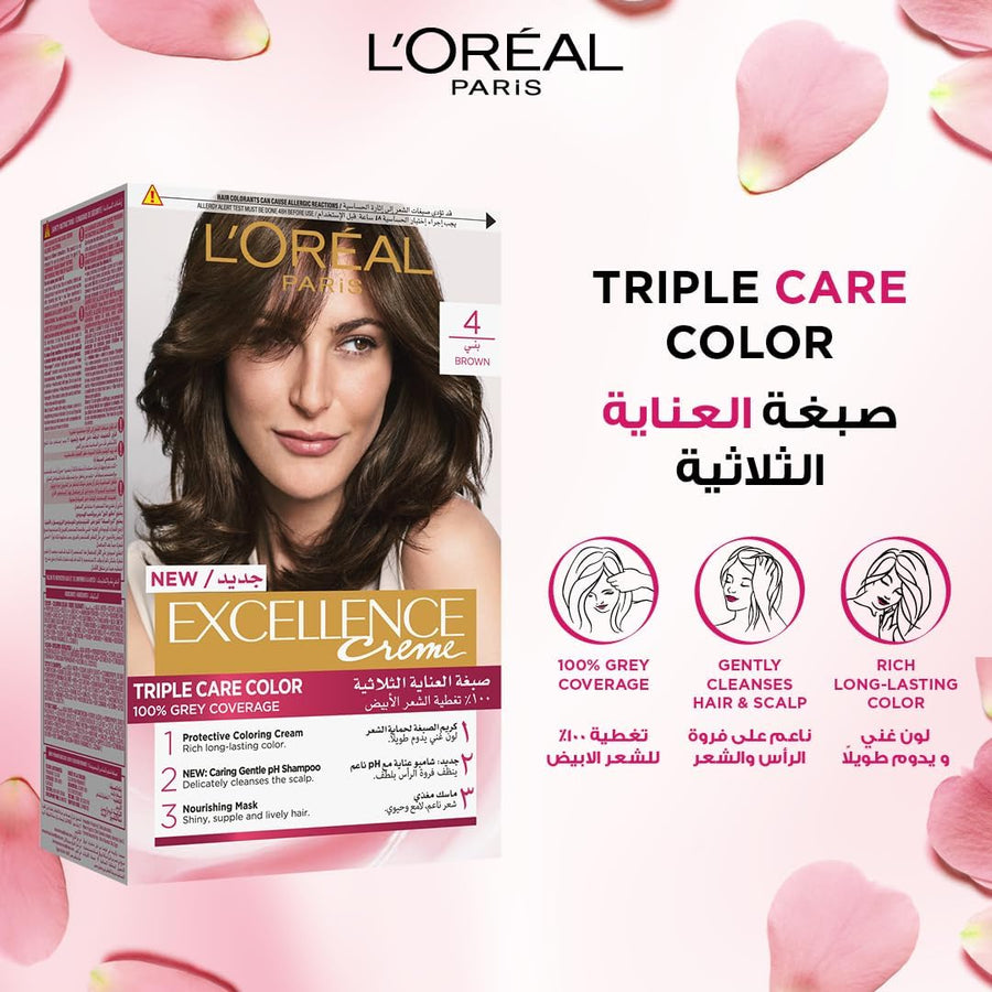 L’Oréal Paris L'Oréal Paris Excellence, 4.0 Brown