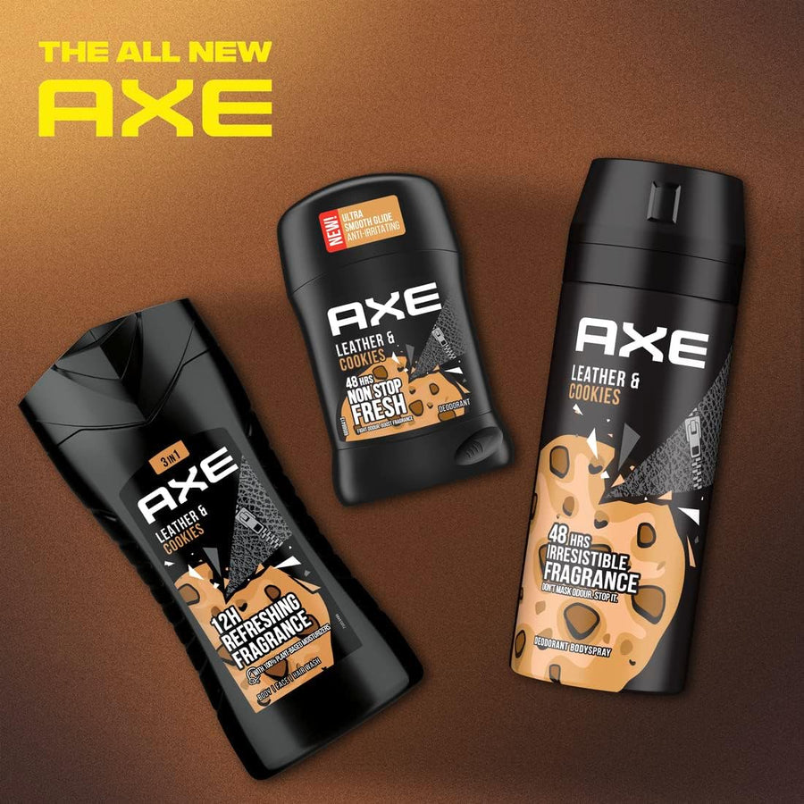 Axe Body Spray for Men Leather & Cookies 150ML