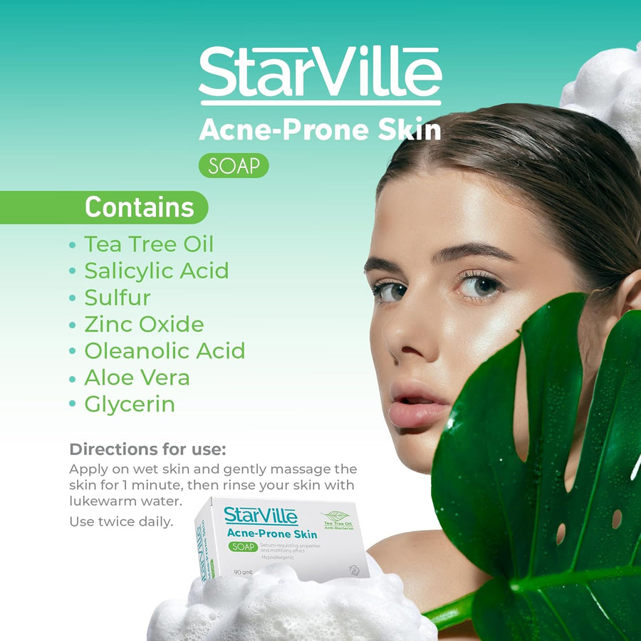 Starville Acne-prone skin Soap 90 gm