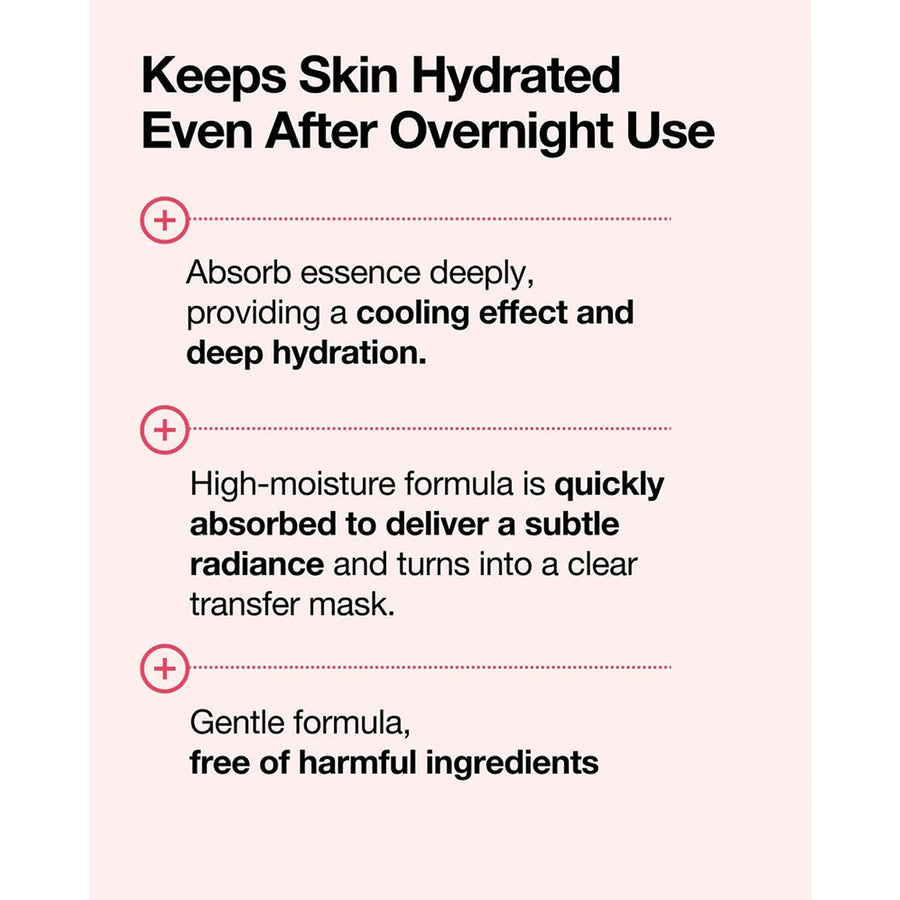Peach 70 niacin brightening collagen mask