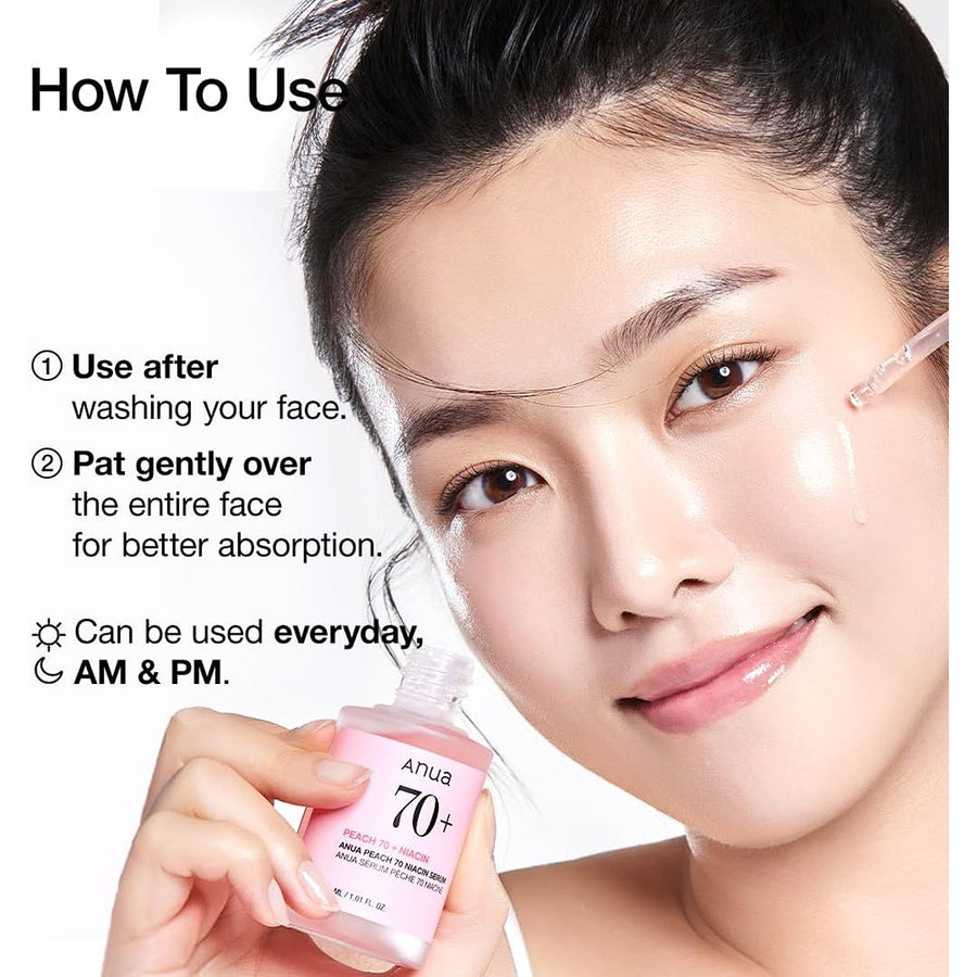 Peach 70% niacinamide serum 30 ml