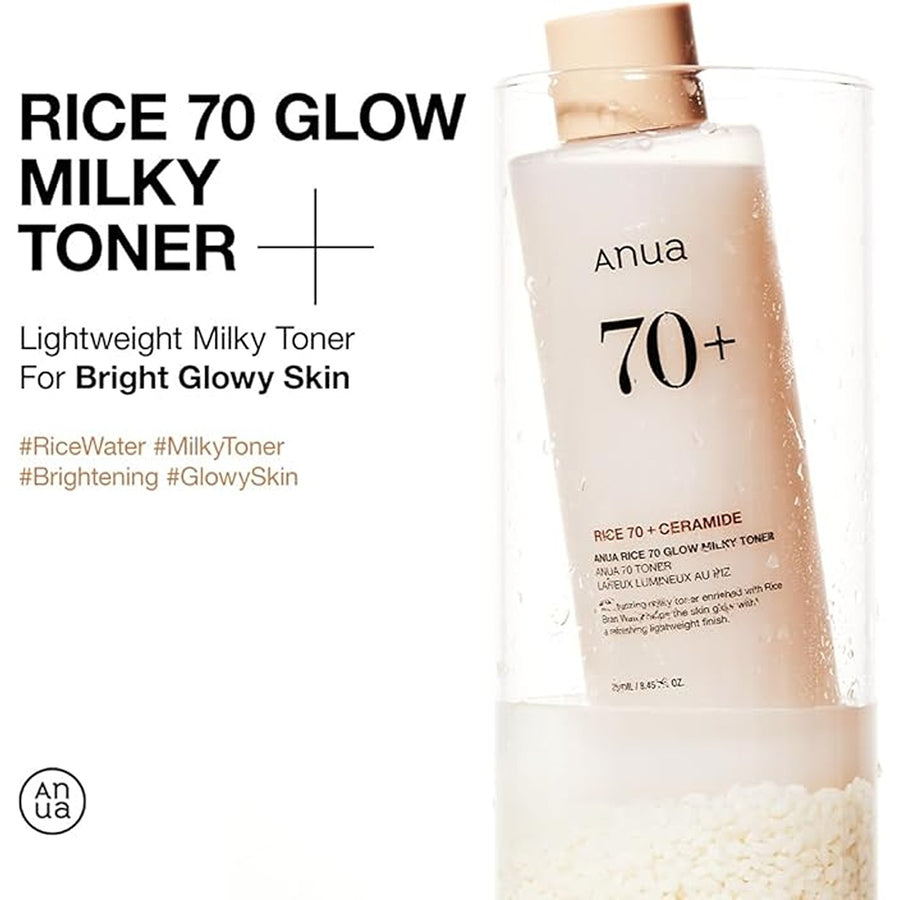 Rice 70 glow milky toner 250ml