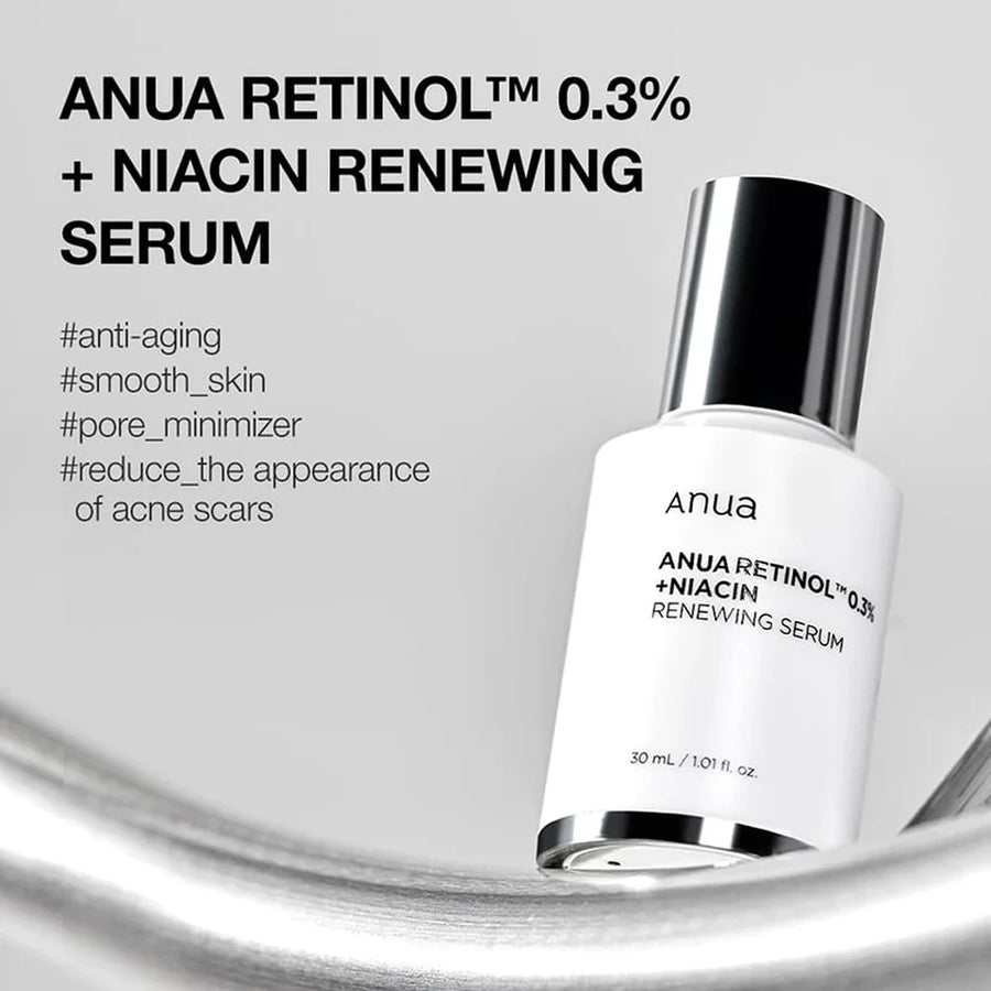Retinol 0.3% + niacin renewing serum