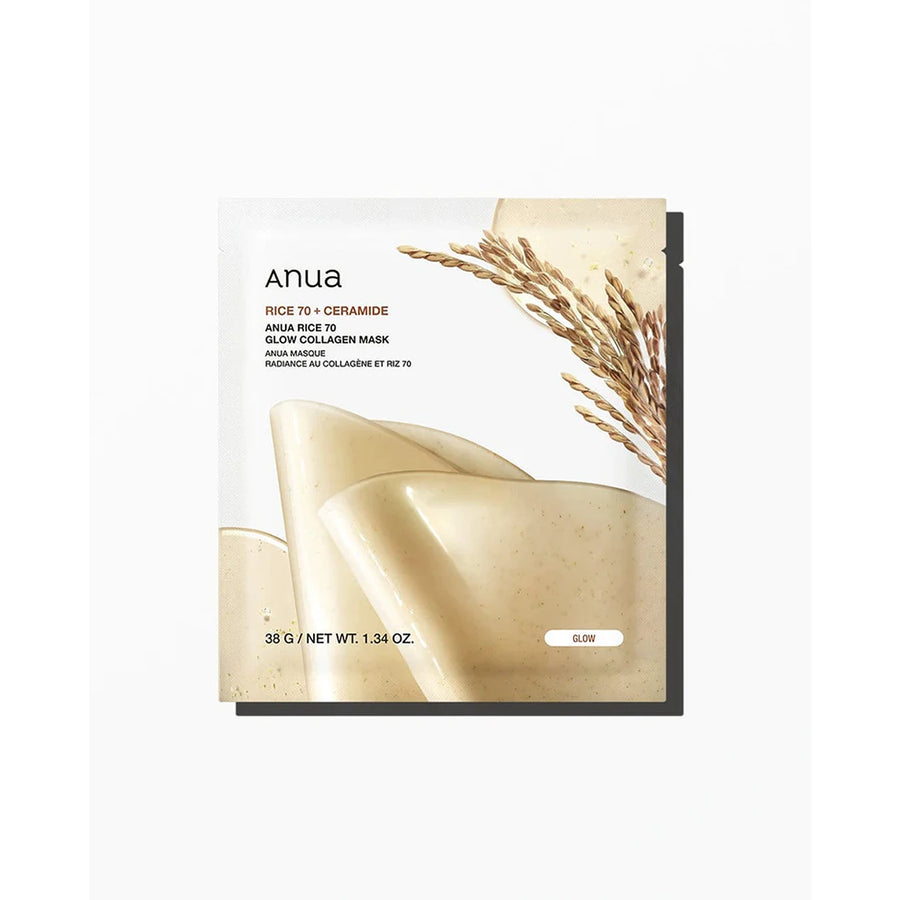 Rice 70 glow collagen mask