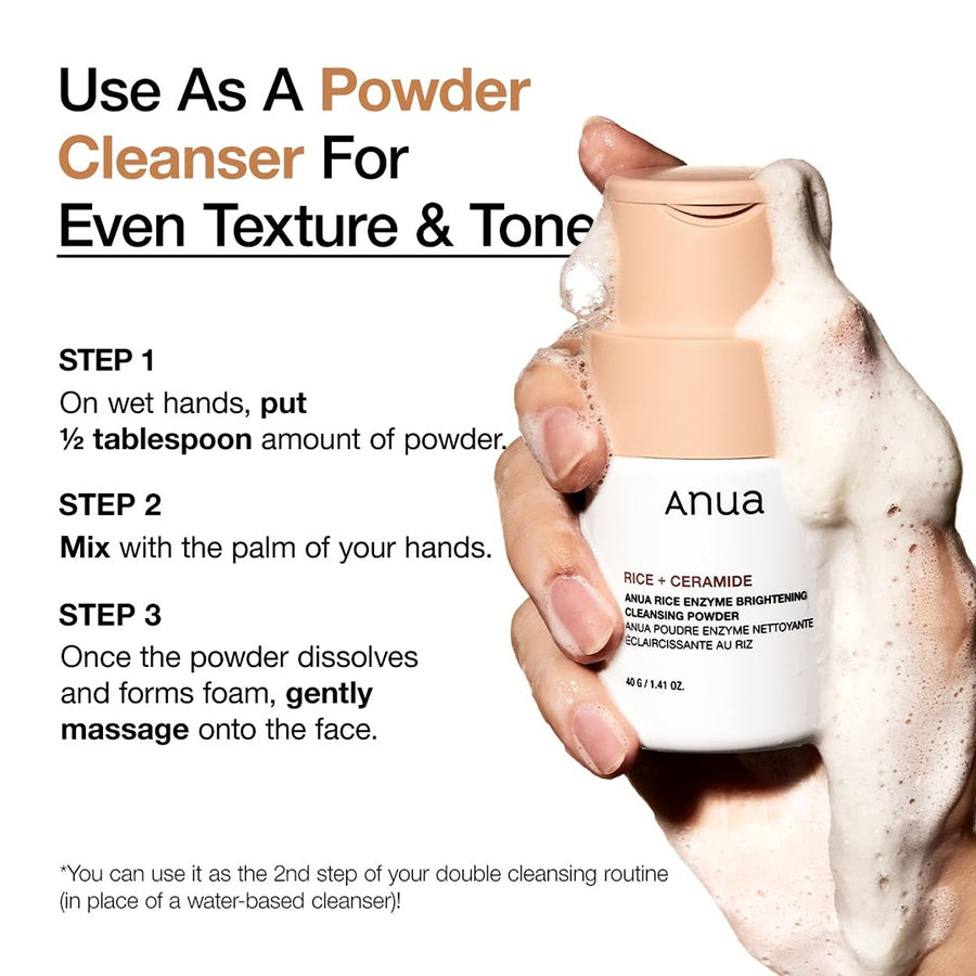 Rice enzyme brightening cleansing powder 40g