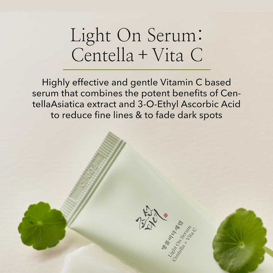 Light on serum centella + vita c