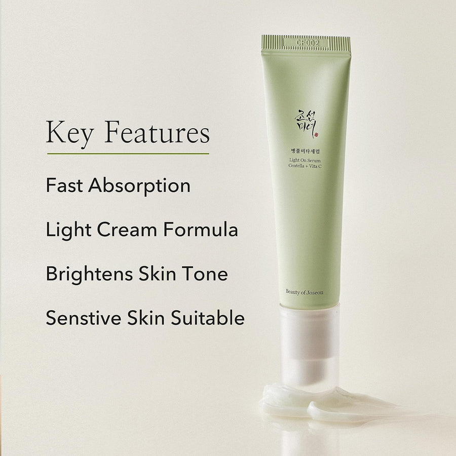 Light on serum centella + vita c