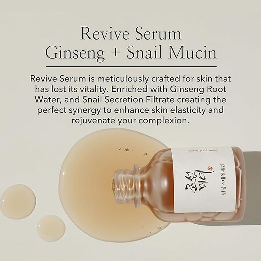 Revive serum  ginseng+snail mucin (30ml, 1 fl.oz.)