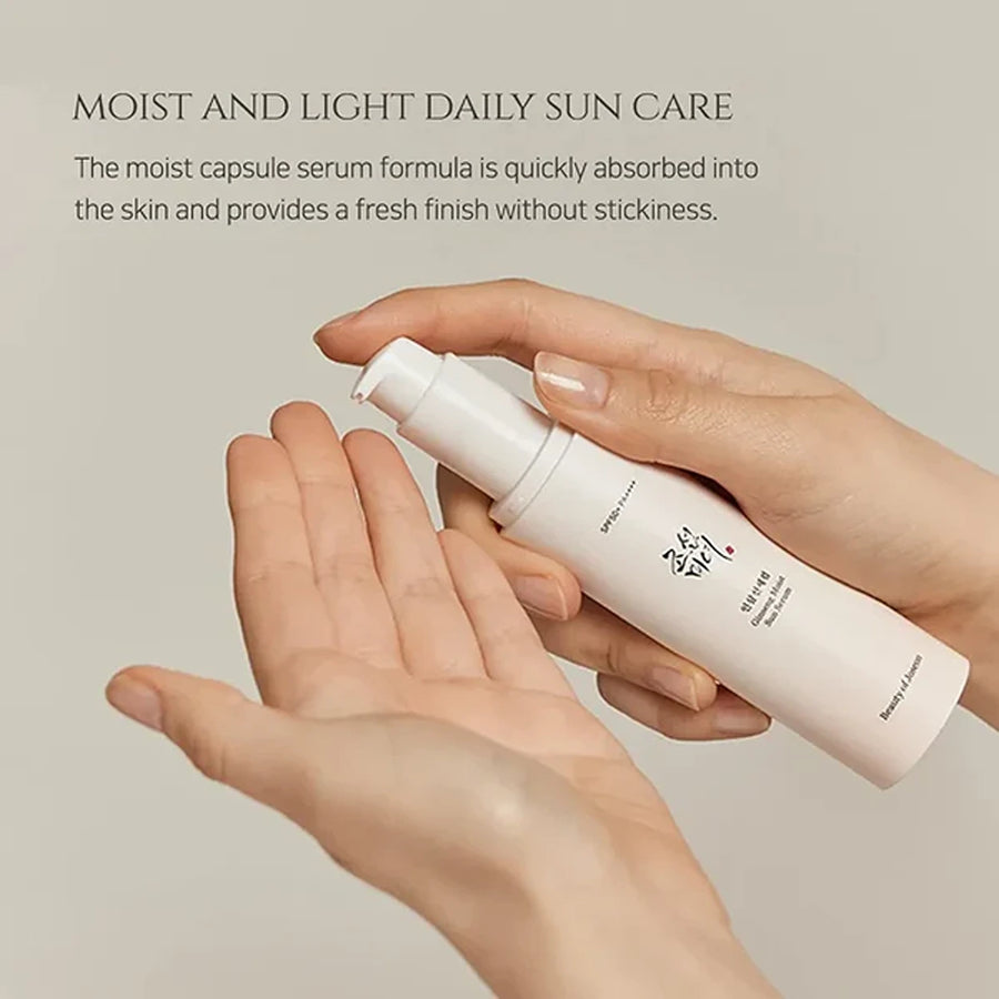 Ginseng moist sun serum (spf 50+ pa++++)