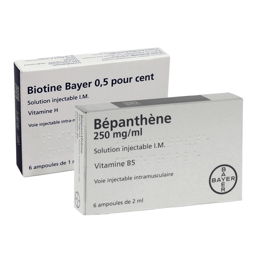 Biotine & Bépanthène ampoules