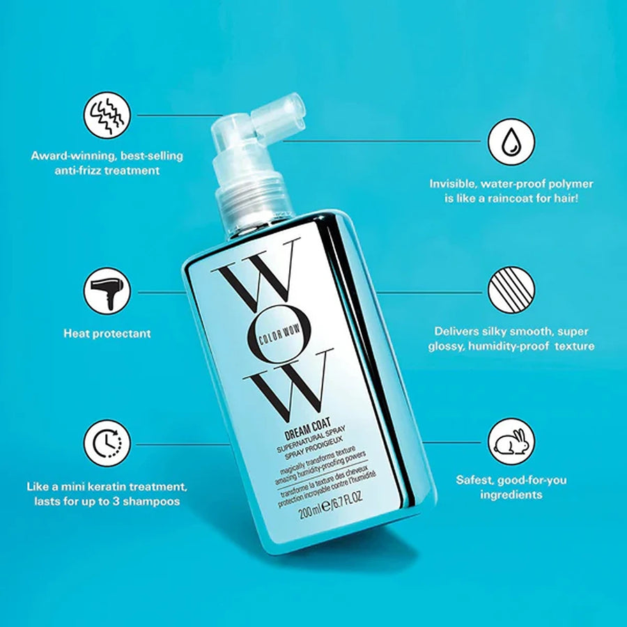 Color wowdream coat supernatural spray anti-frizz treatment (50ml)