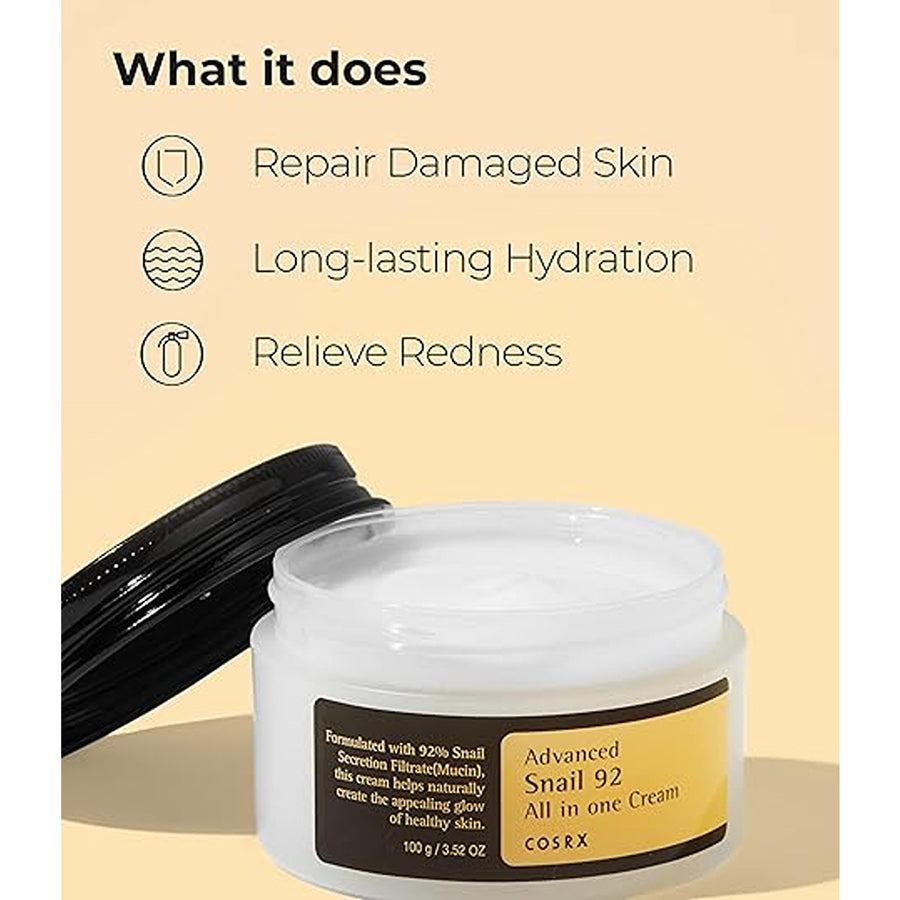 Advanced snail 92 all in one cream/anti-aging rejuvenation & maintenance