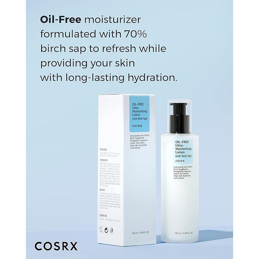 Daily acne facial moisturizer with birch sap, 100ml