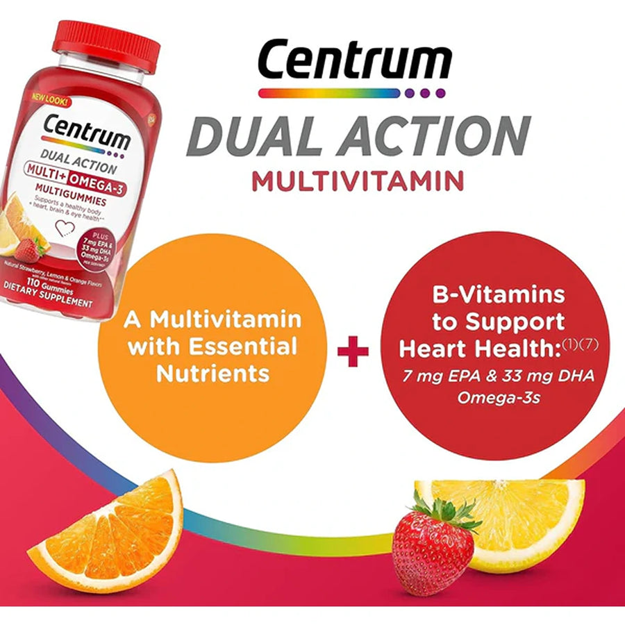 Multigummies multi + omega-3