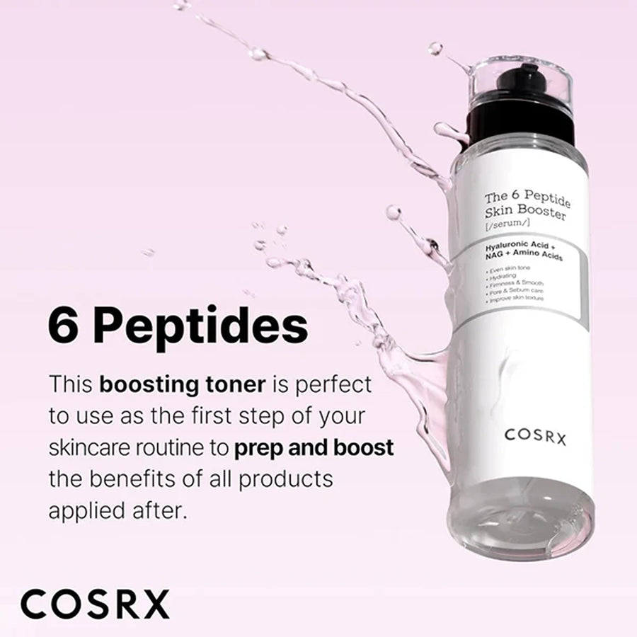 6x peptide collagen booster toner serum