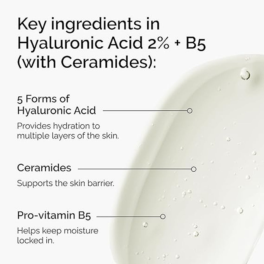 Hyaluronic acid2% +b5