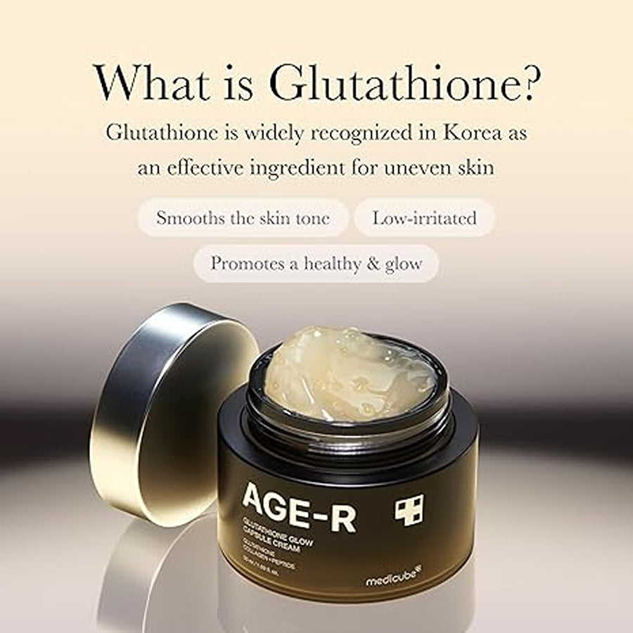 Age-r glutathione glow capsule facial cream 50ml
