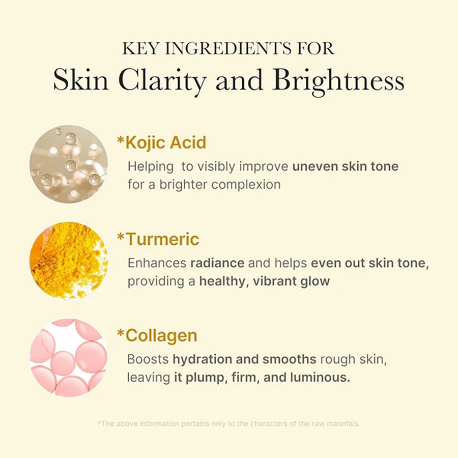 Kojic acid turmeric overnight wrapping peel off mask