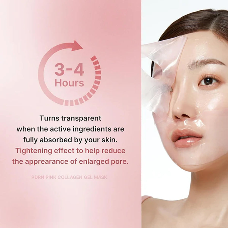 Pdrn pink collagen jelly gel mask