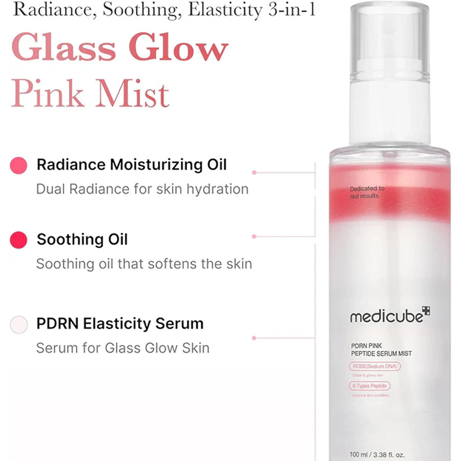 Pdrn pink peptide spray serum