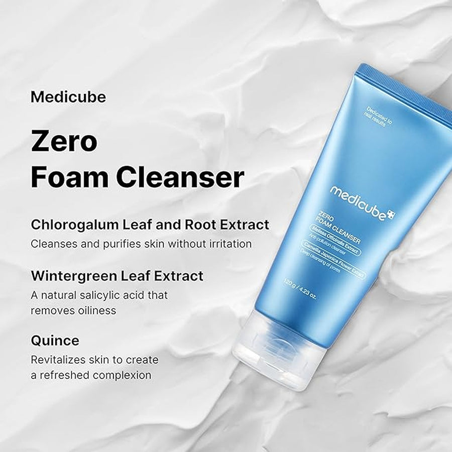 Zero foam cleanser 120g