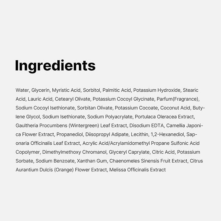 Zero foam cleanser 120g
