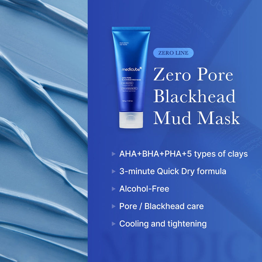 Zero pore blackhead mud mask