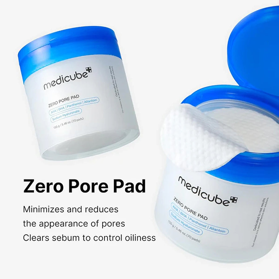 Zero pore pads 2.0, dual-textured facial toner pads