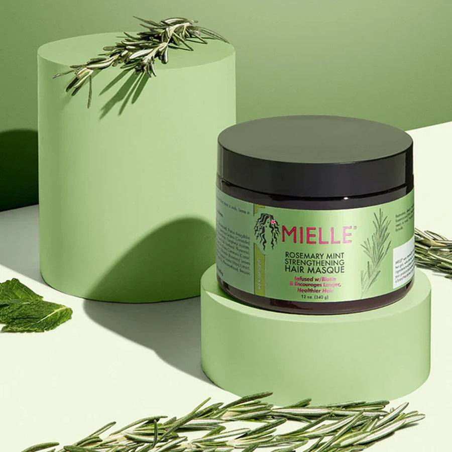 Rosemary mint strengthening hair masque