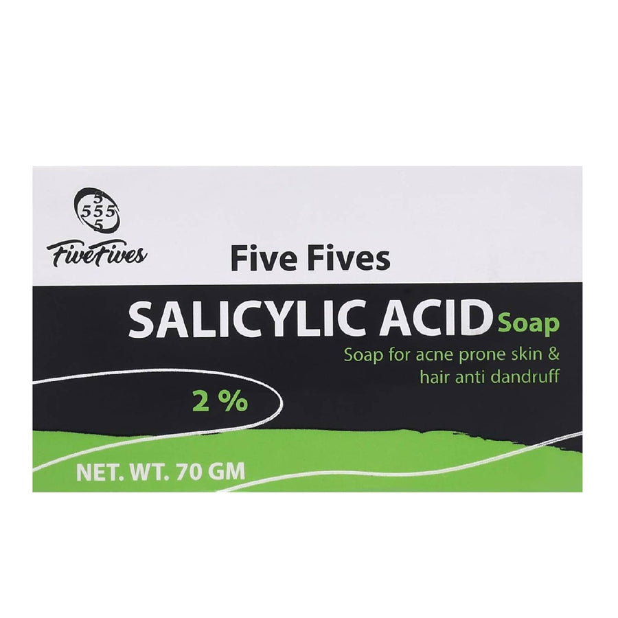 Five Fives Salicylic Soap - 70 gm