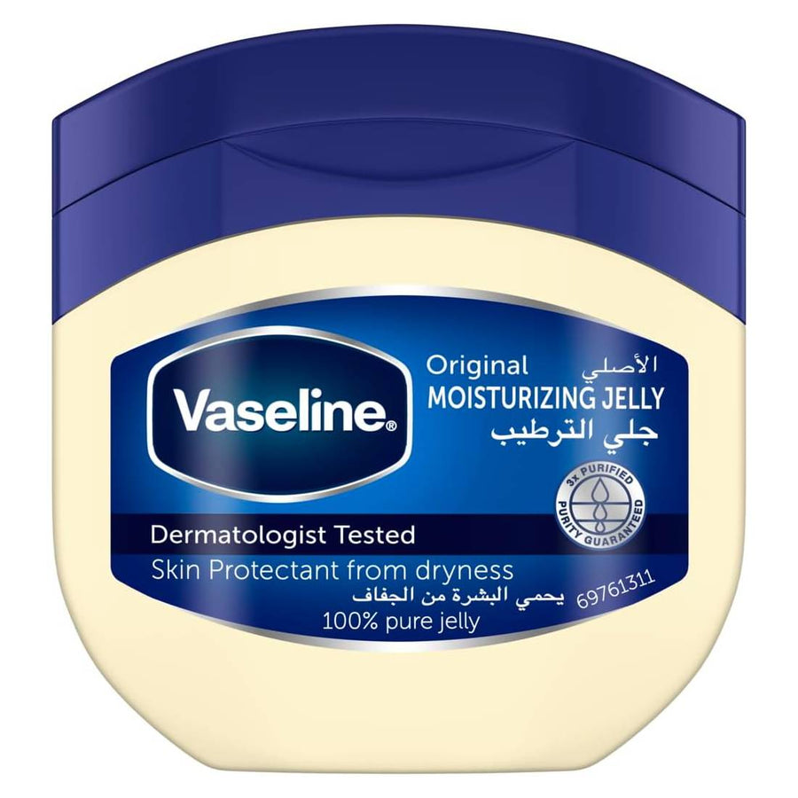 Vaseline® Original Healing Jelly With triple purified formula skin protectant from dryness 50G