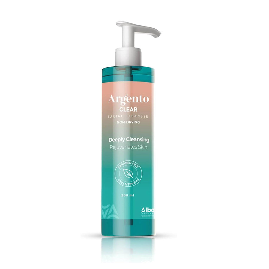 Argento clear facial cleanser skin cleanser 200ml