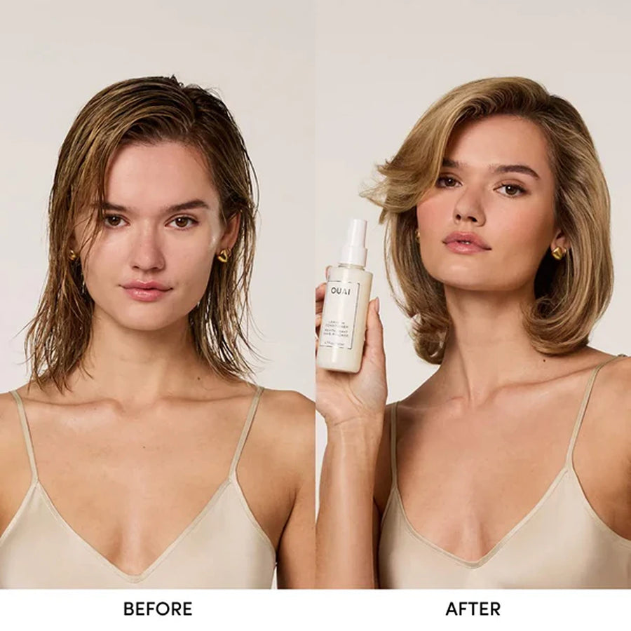 Detangling and frizz fighting leave in conditioner
