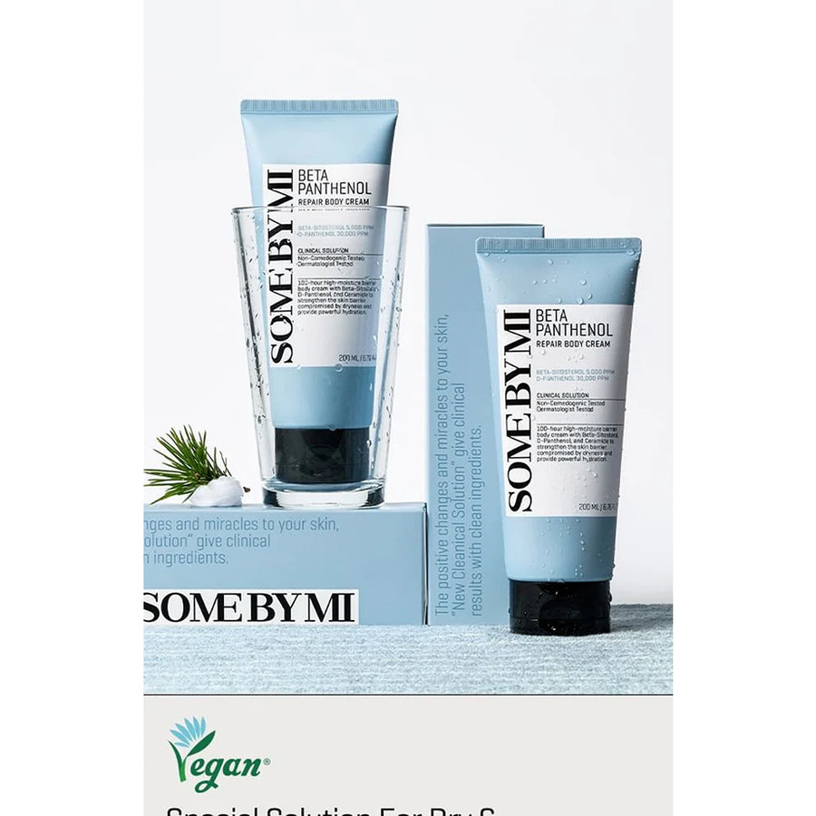 Beta panthenol repair body cream