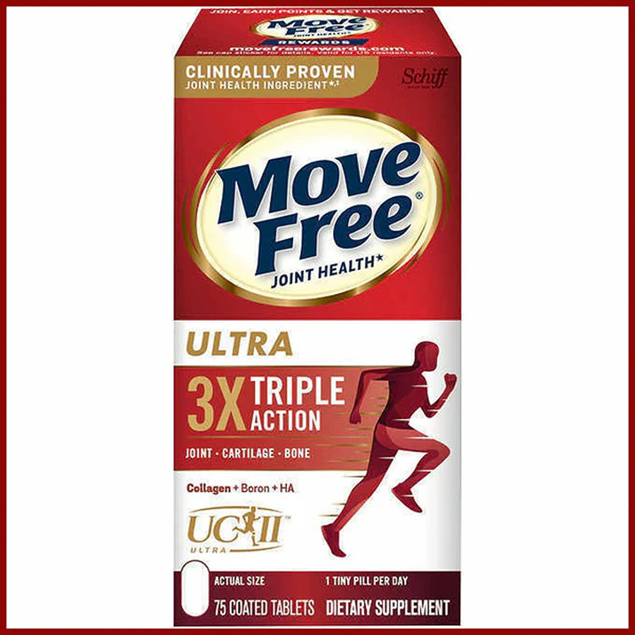 Move free ultra triple action joint supplement - 75 tablets