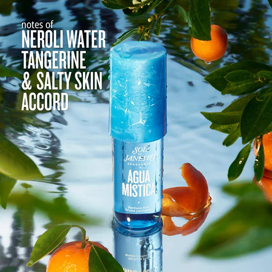Água mã­stica hair and body fragrance mist
