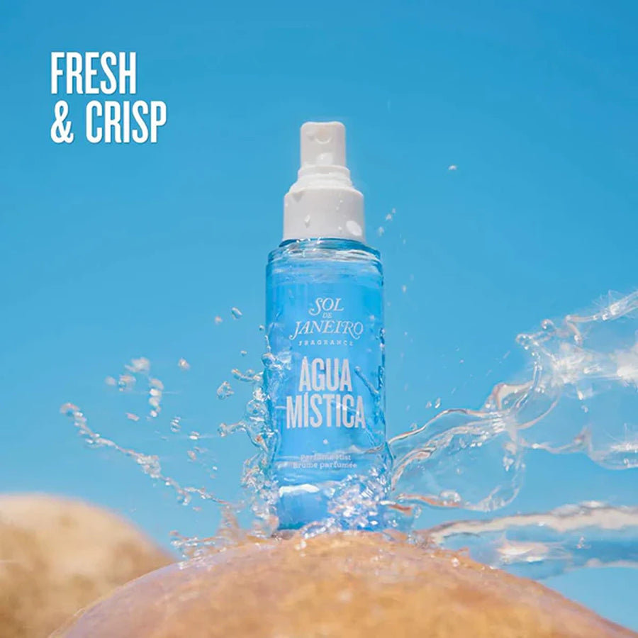 Água mã­stica hair and body fragrance mist