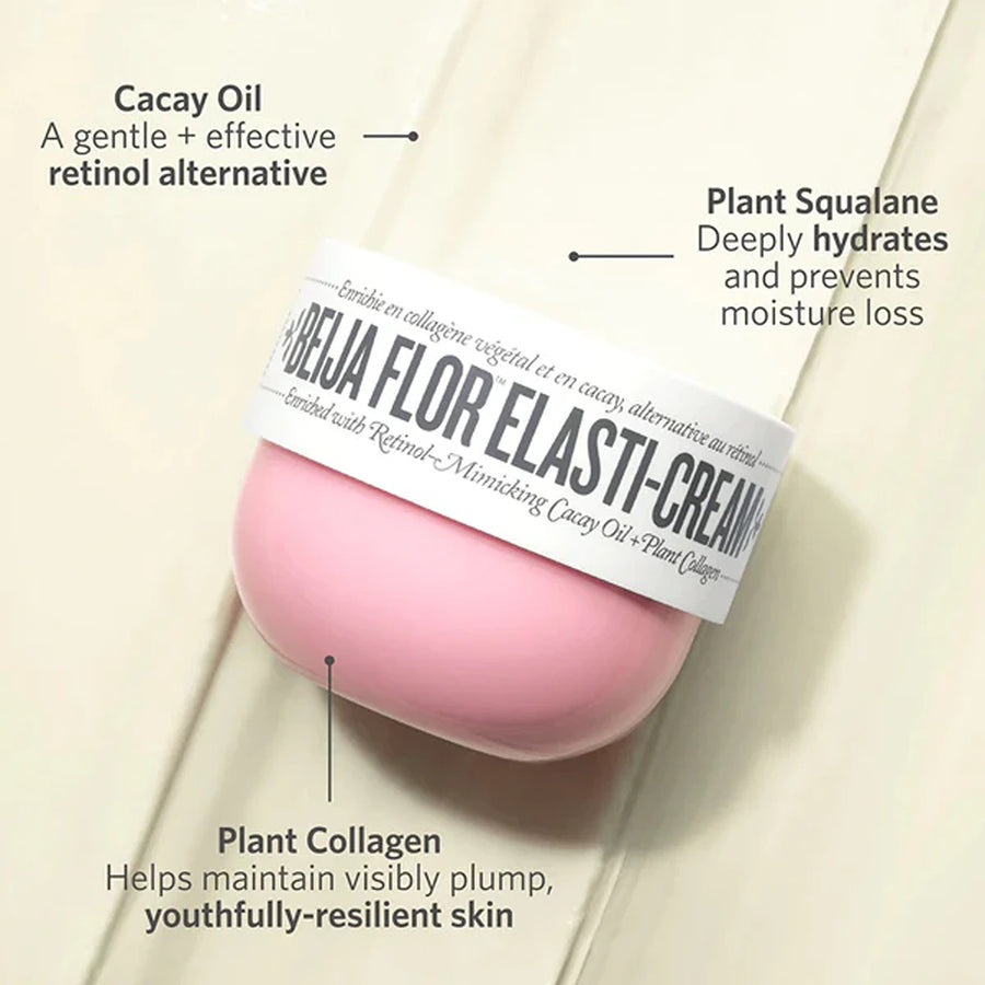Beija flor™ elasti-cream with collagen and squalane