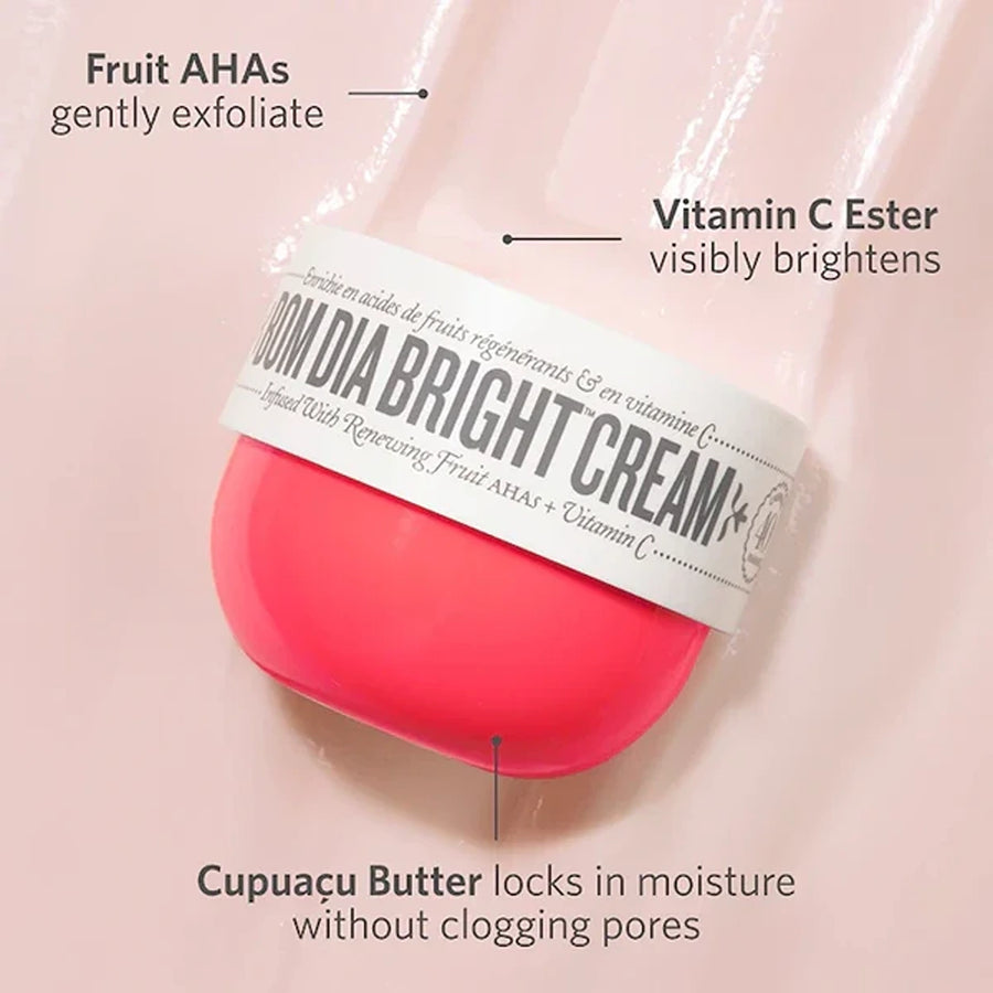 Bom dia bright body cream with vitamin c